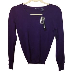 Architect Petites Lightweight Sweater Pullover (Parachute Purple)